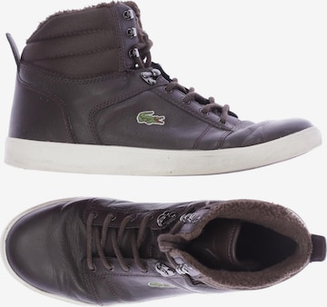 Lacoste Sport Stiefel 44 in Braun: predná strana