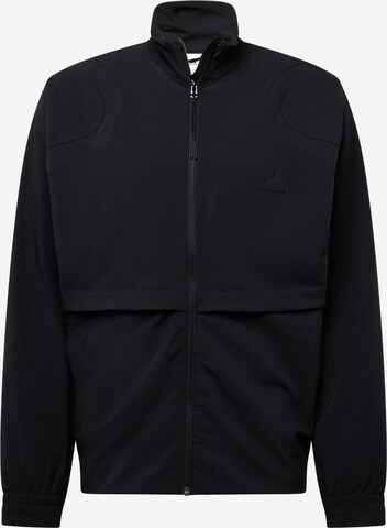 ADIDAS SPORTSWEAR Trainingsjacke 'City Escape' in Schwarz: predná strana