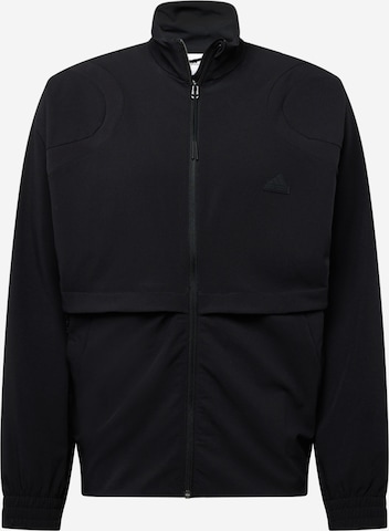 ADIDAS SPORTSWEAR Trainingsjacke 'City Escape' in Schwarz: predná strana