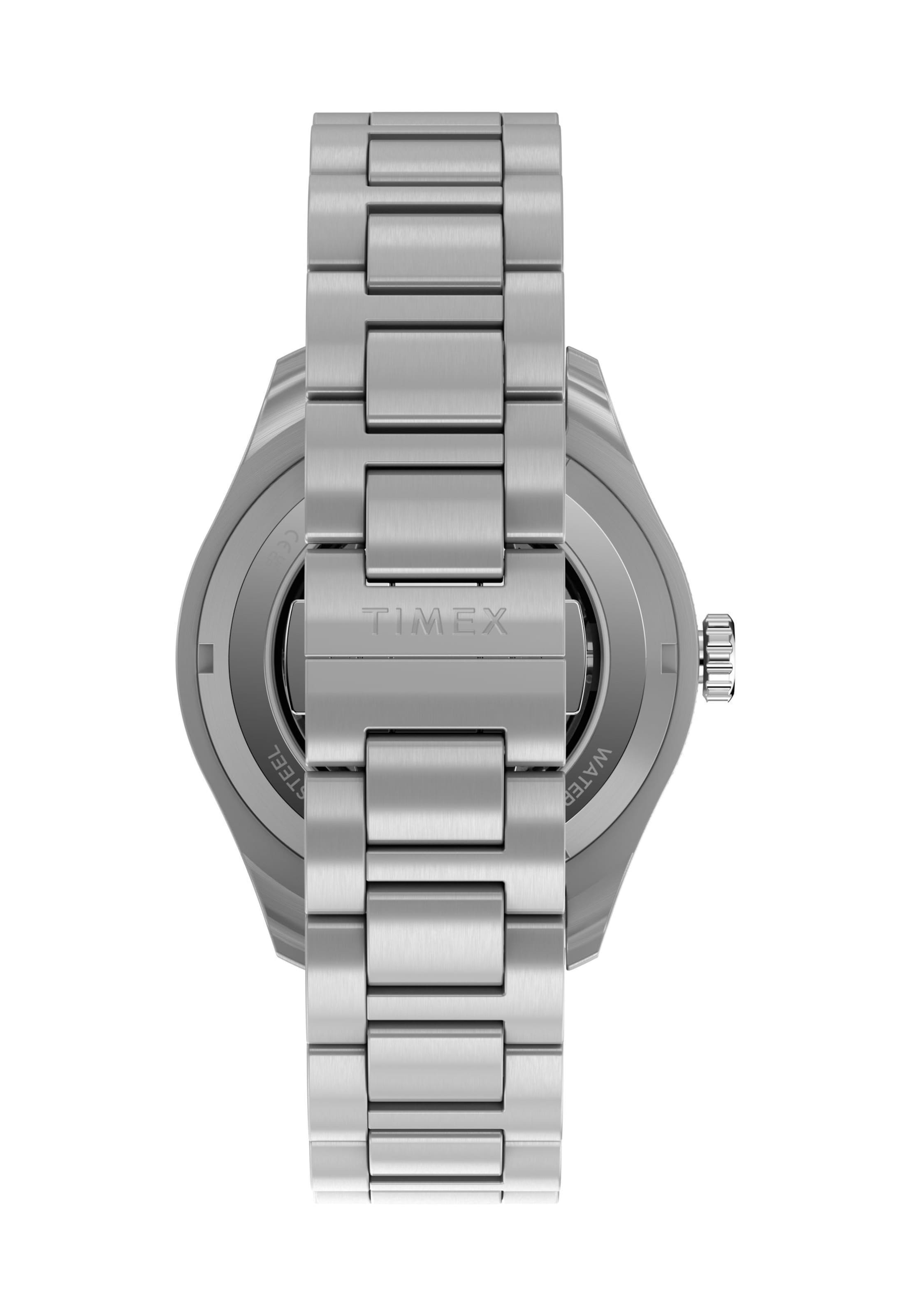 Orologio sportivo ' Waterbury Heritage Automatic GMT ' di TIMEX in argento