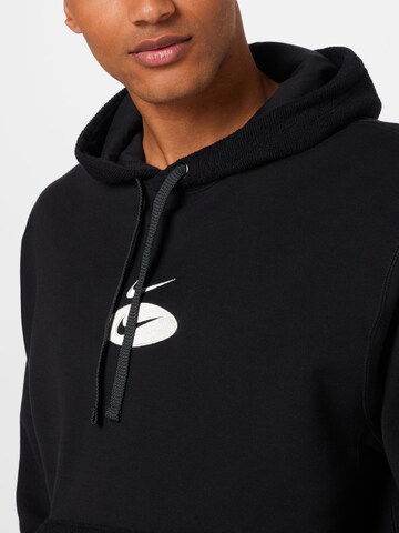 Nike Sportswear Sweatshirt 'Swoosh League' in Black