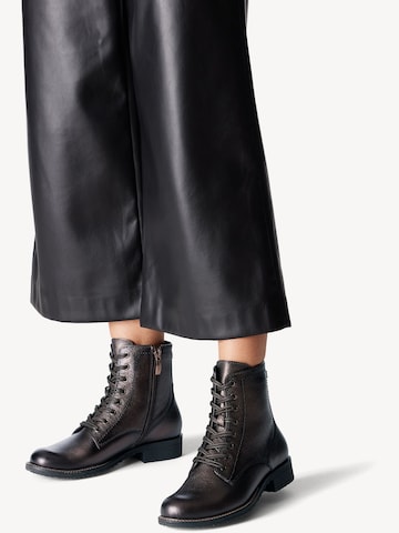Tamaris Lace-up bootie in Brown