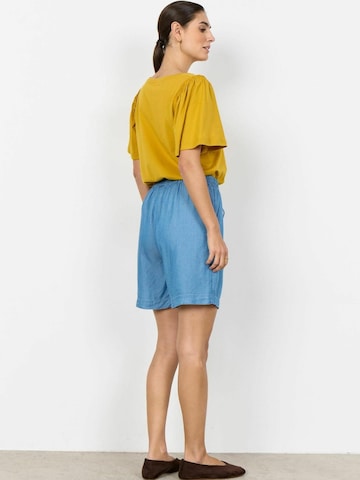 Soyaconcept Normalny krój Spodnie ' SC-LIV ' w kolorze niebieski