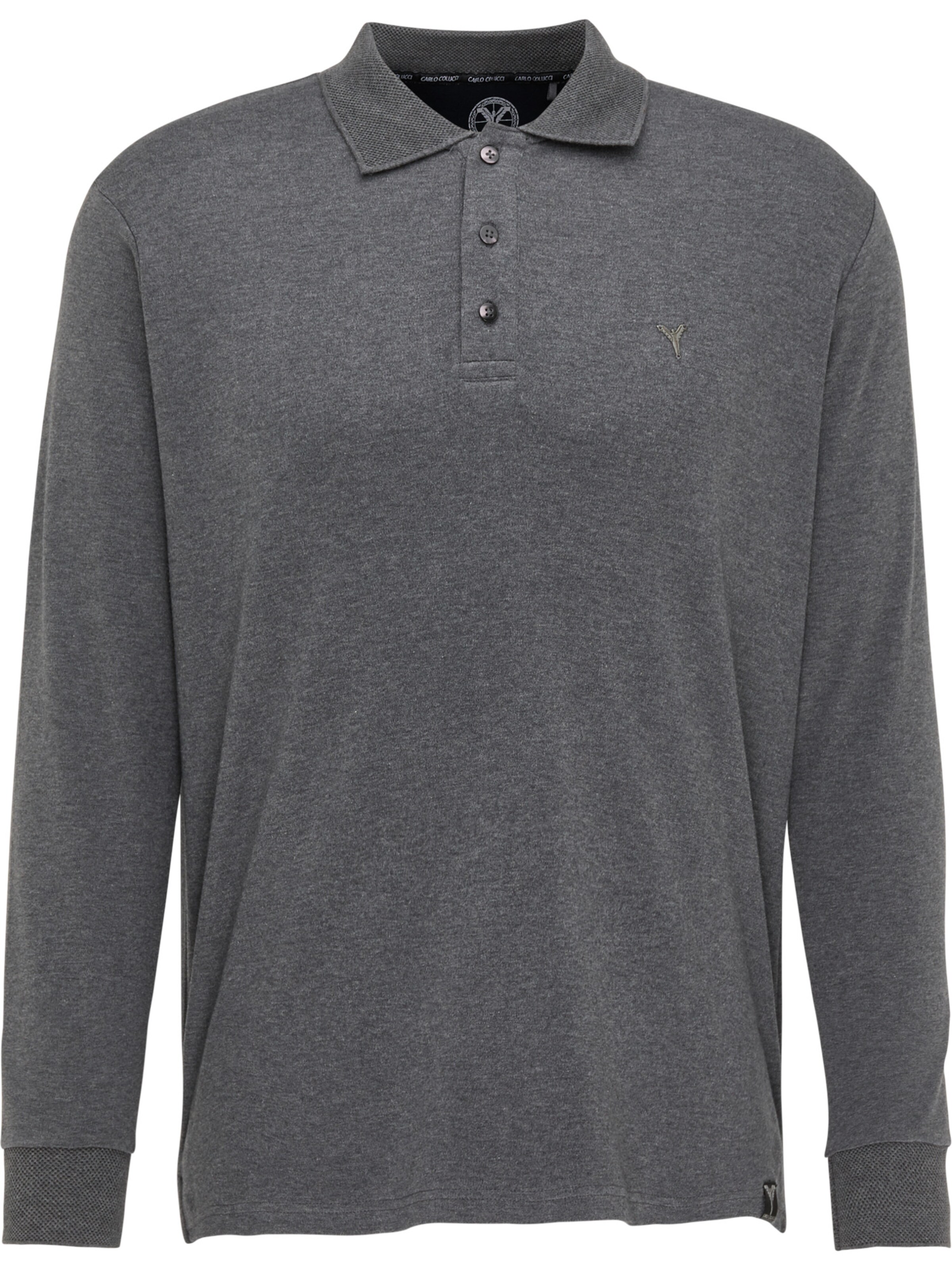 T-Shirt ' Camastra ' Carlo Colucci en gris : devant