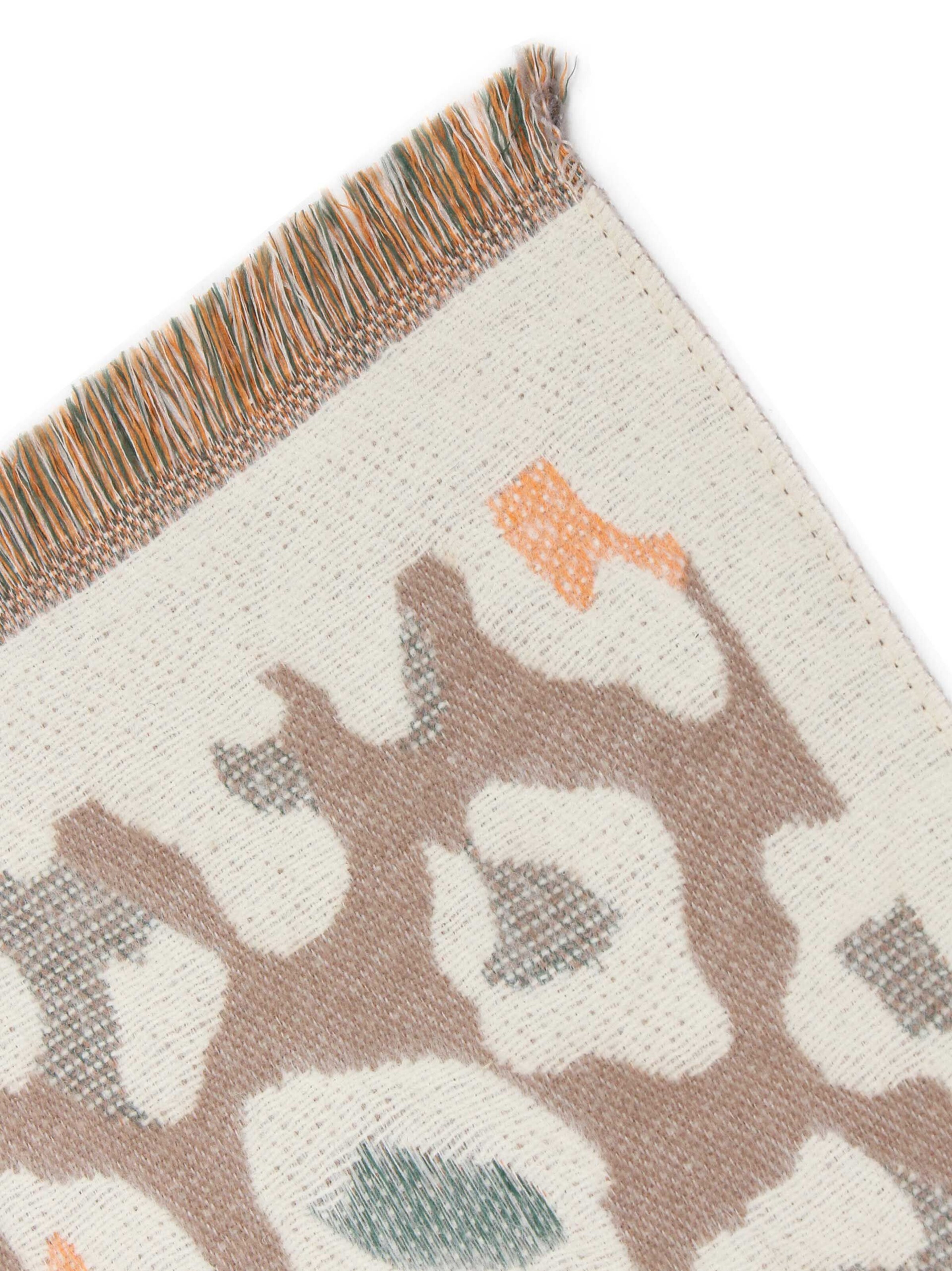 SAMAYA Scarf 'Frenc' in Brown