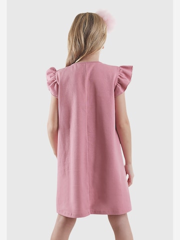 Denokids Kurzarmkleid in Pink