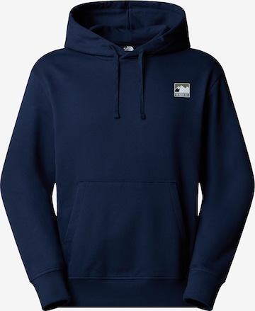 mėlyna THE NORTH FACE Megztinis be užsegimo: priekis