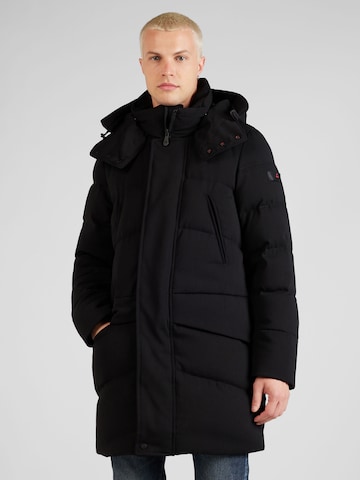 Manteau d’hiver Peuterey en noir : devant