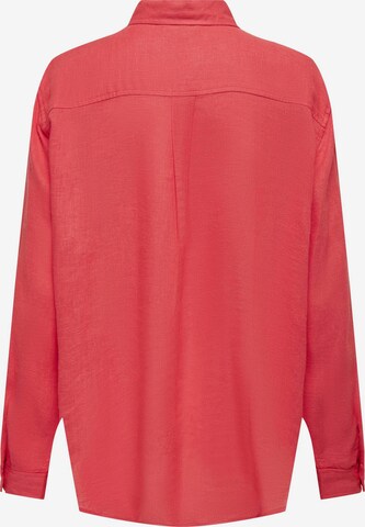 ONLY Blouse 'TOKYO' in Rood: voorkant