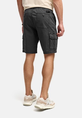 INDICODE JEANS Regular Cargo trousers 'INKews' in Grey