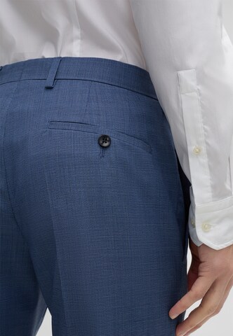 STRELLSON Slim fit Suit 'Alzer-Kynd' in Blue
