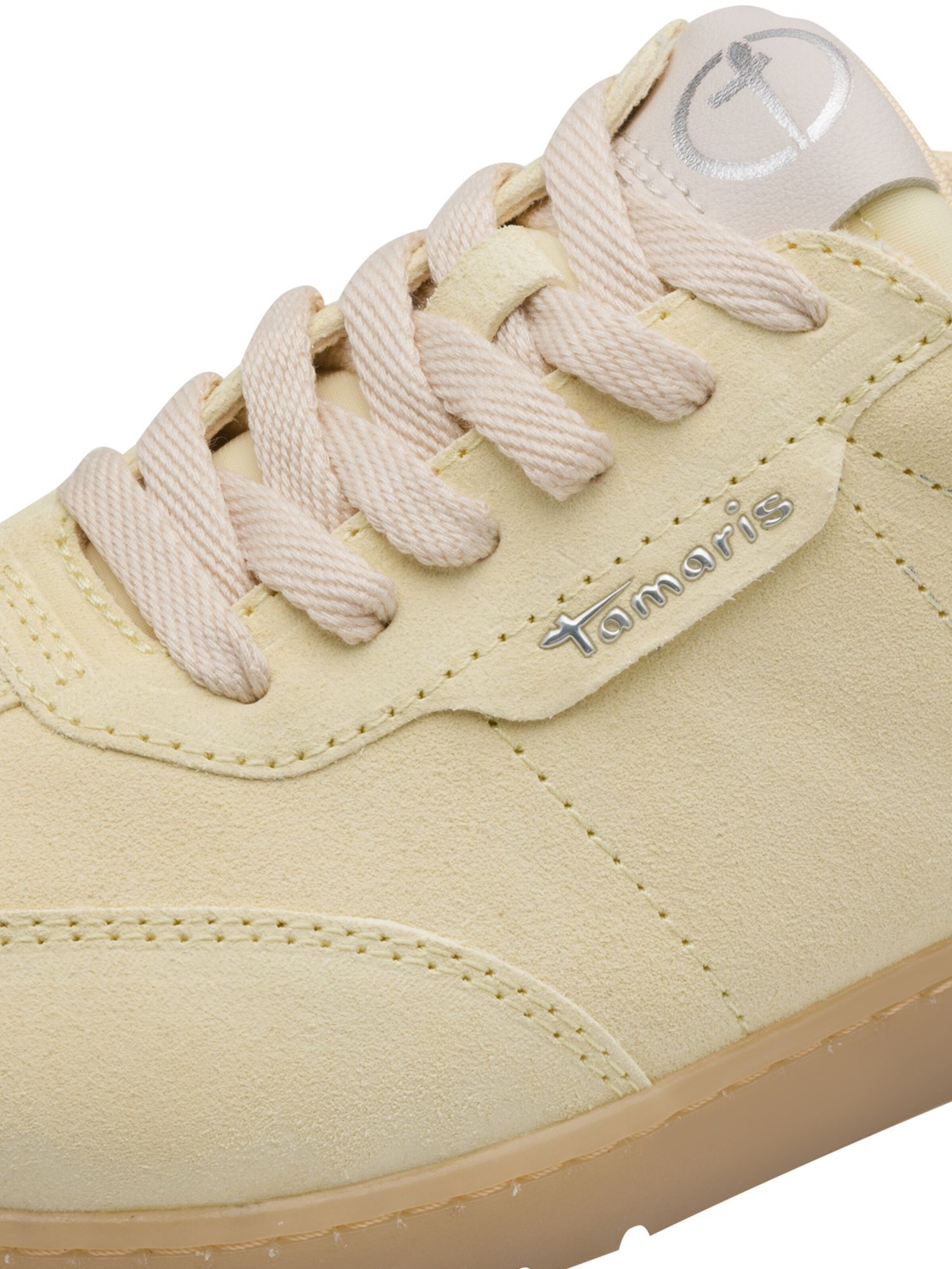 Baskets basses Tamaris en jaune