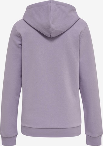 Hummel Athletic Sweatshirt in Purple: front