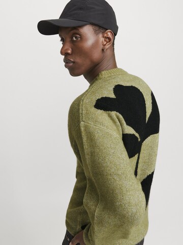JACK & JONES Sweater in Green