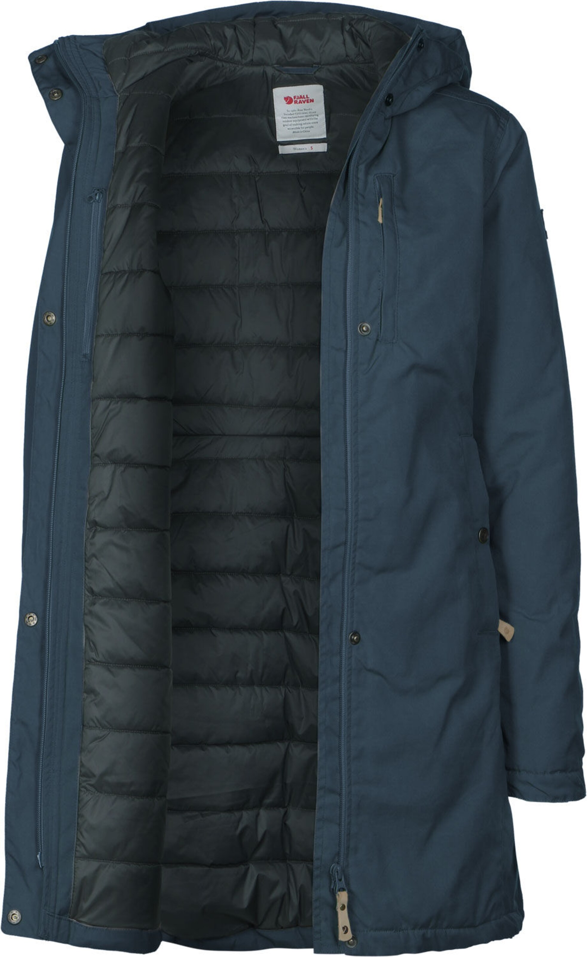 Fjällräven Raincoat 'Kiruna' in Blue