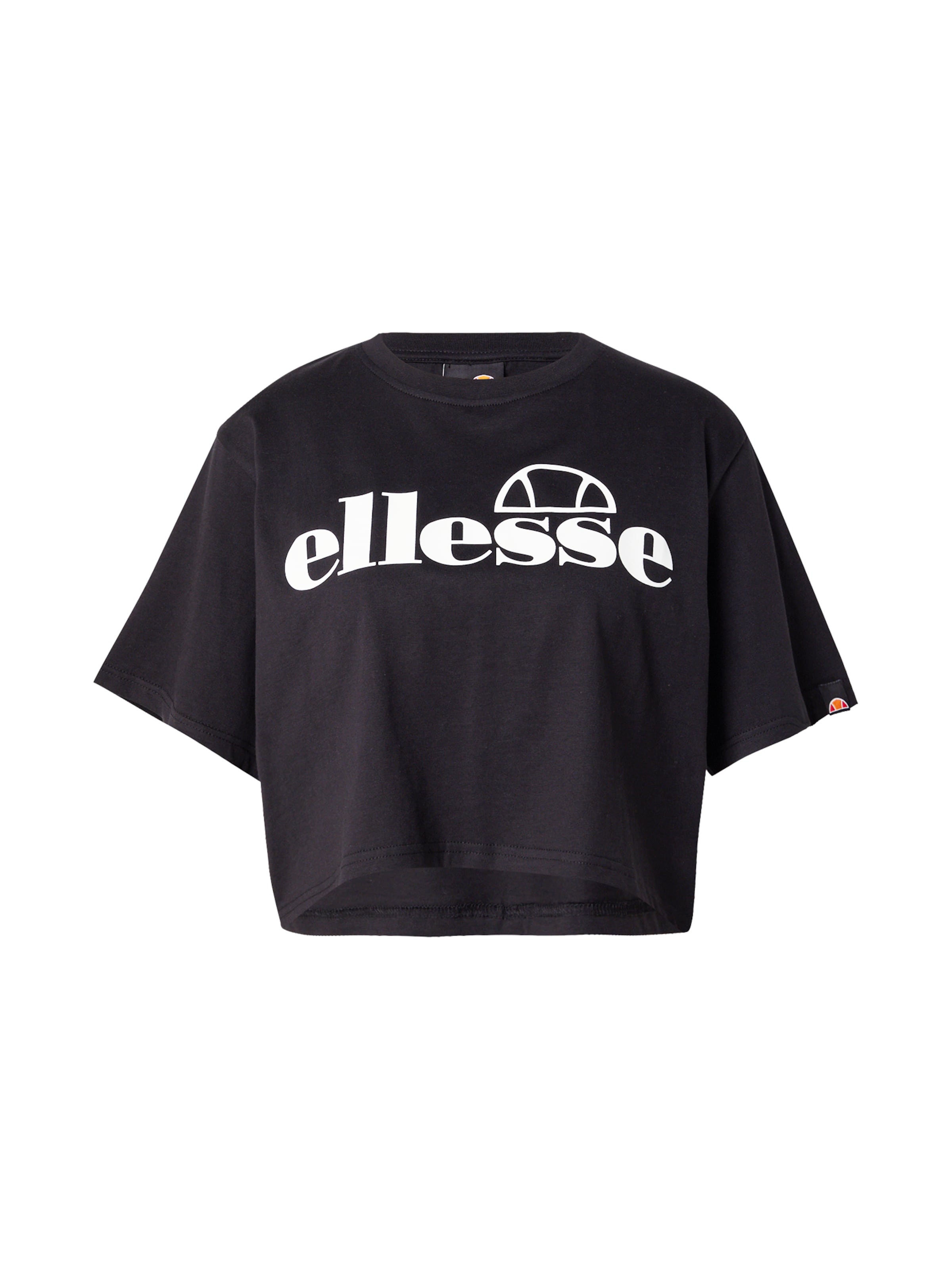 ELLESSE Póló 'Silo' - fekete: elől