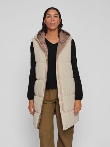 Gilet VILA en beige : devant