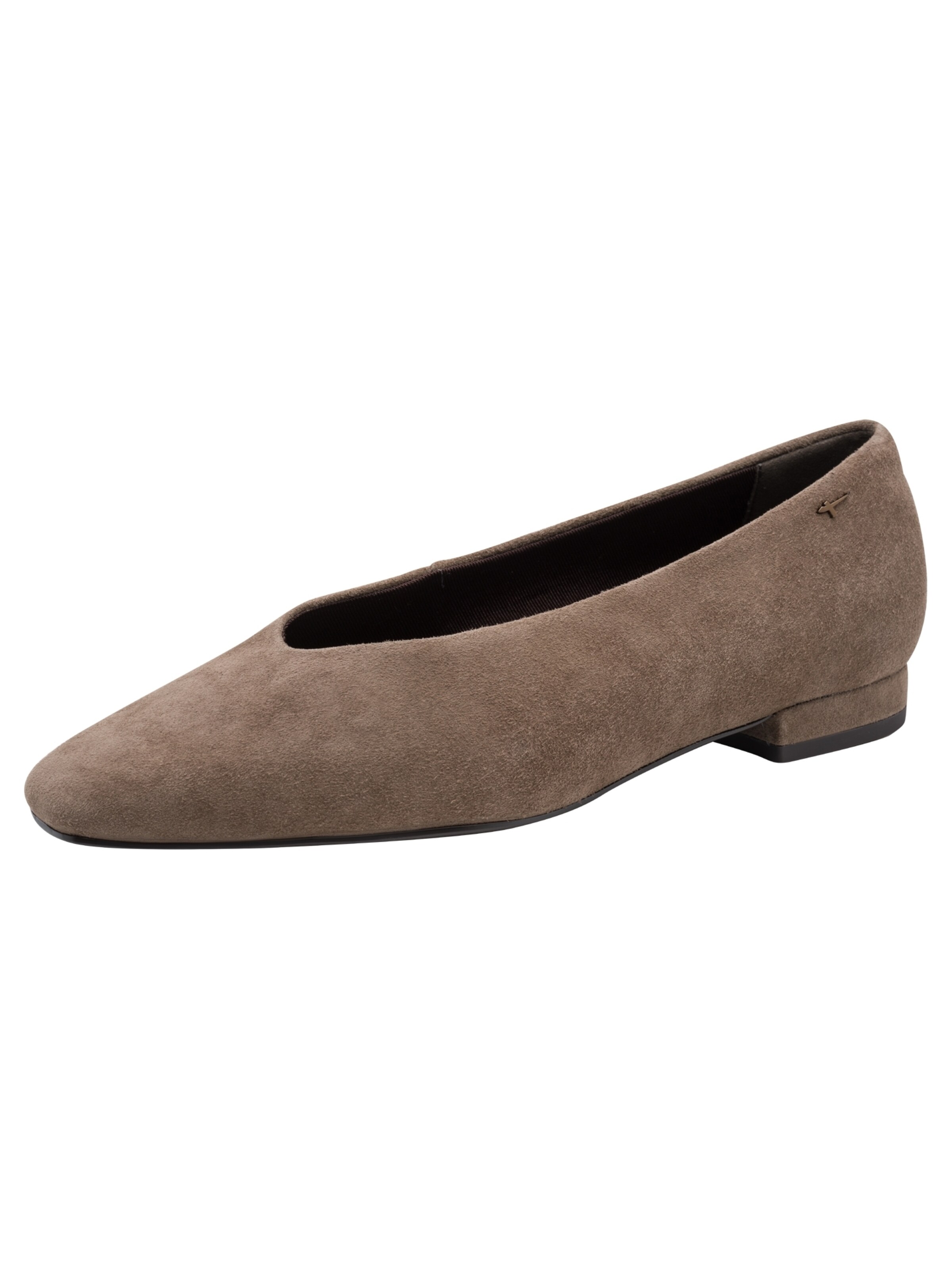 Tamaris Ballerina in Beige: Vorderseite