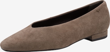 Ballerines Tamaris en beige : devant