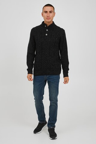 INDICODE JEANS Sweater 'Benat' in Black