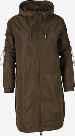 Fuchs Schmitt Between-Seasons Coat in Green: front