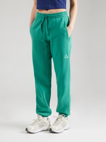Tapered Pantaloni 'ALL SZN' di ADIDAS SPORTSWEAR in verde: frontale