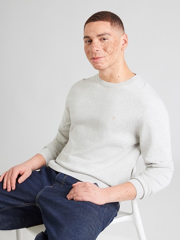 Pull-over REPLAY en gris : devant