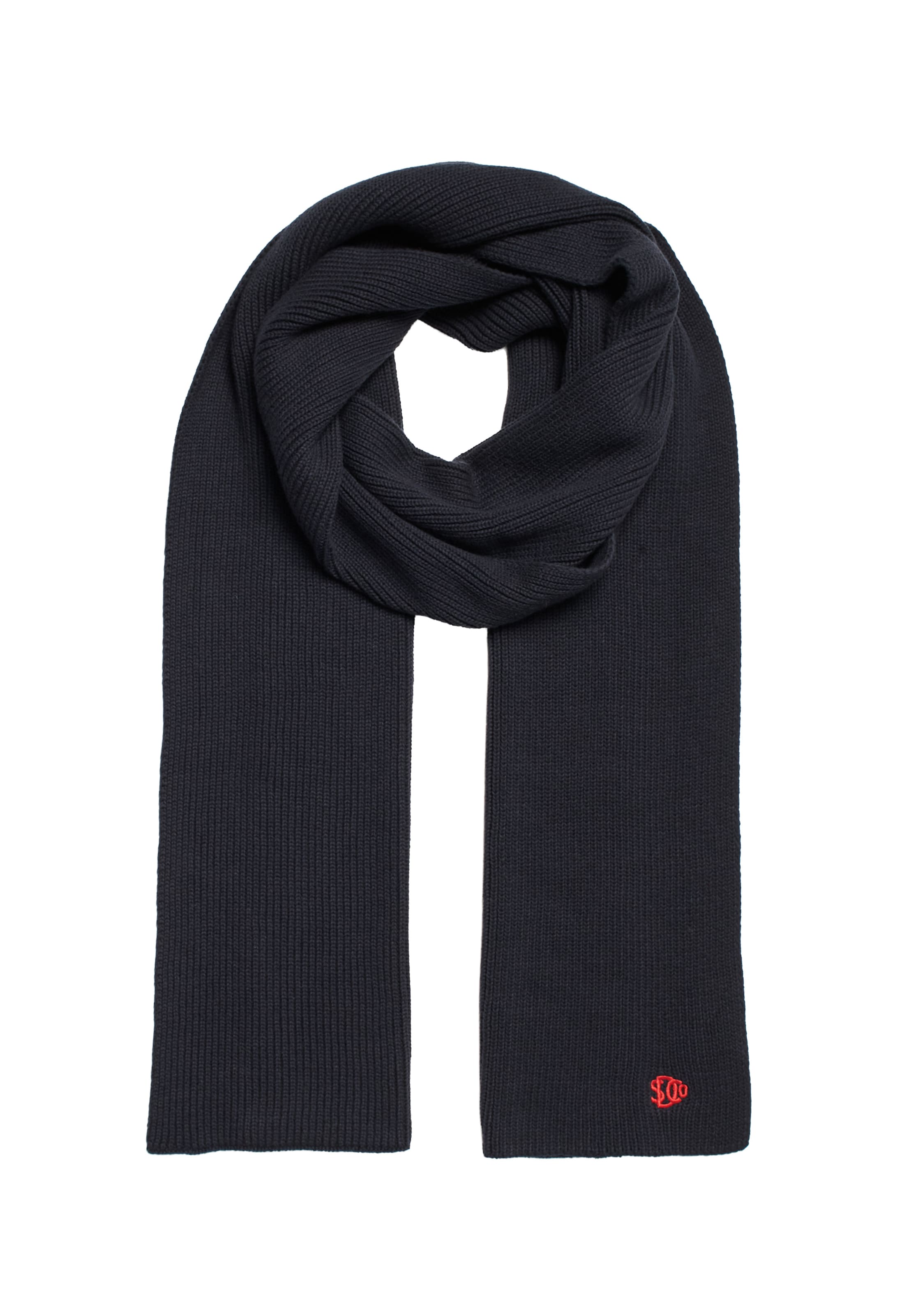 Écharpe Superdry & Co en bleu : devant