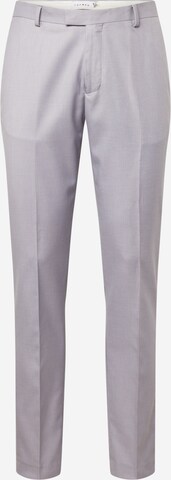 Regular Pantalon à plis TOPMAN en bleu : devant