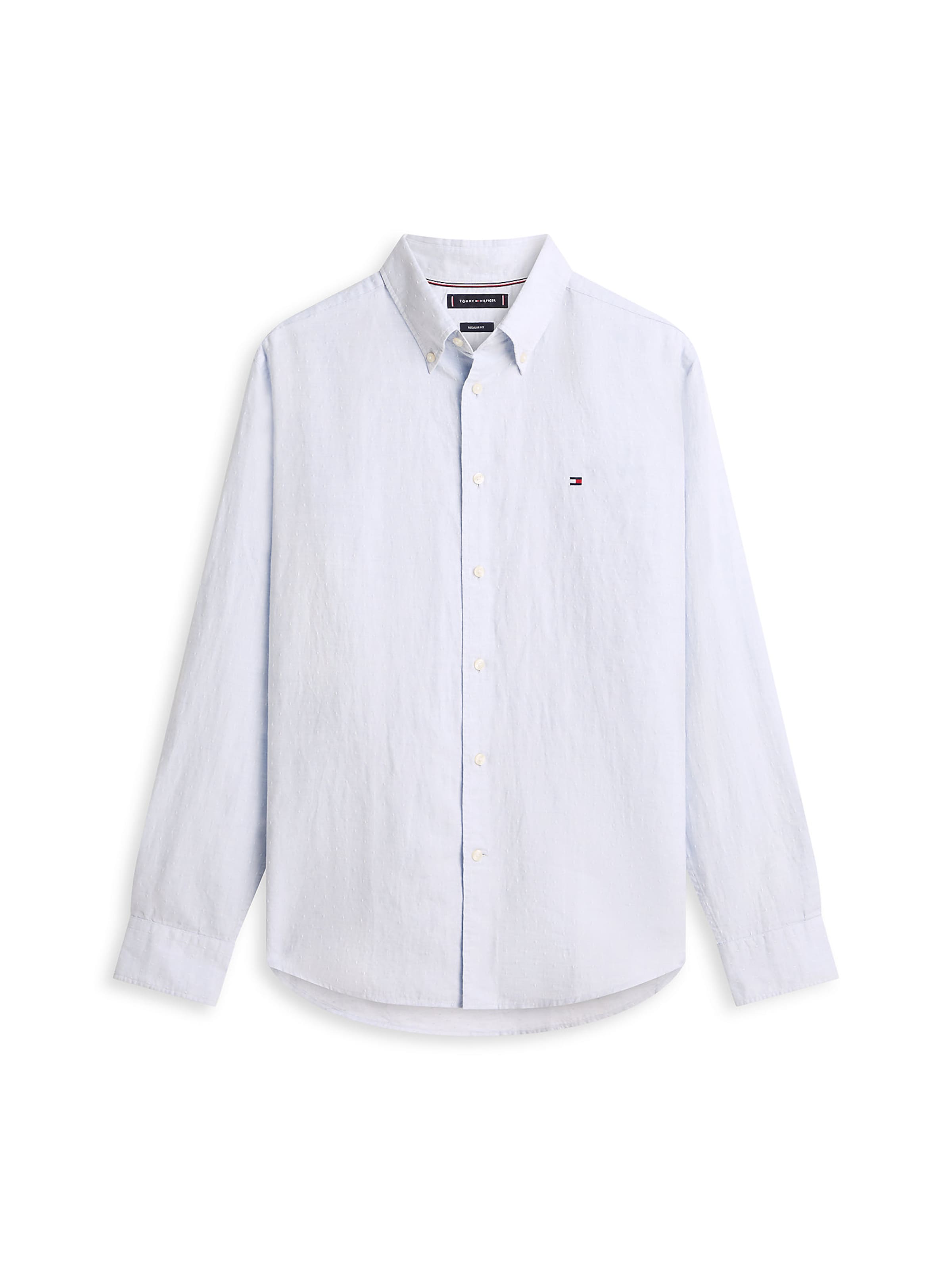 TOMMY HILFIGER Regular fit Button Up Shirt in Blue: front