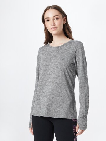SKECHERS Funkční tričko – šedá: přední strana