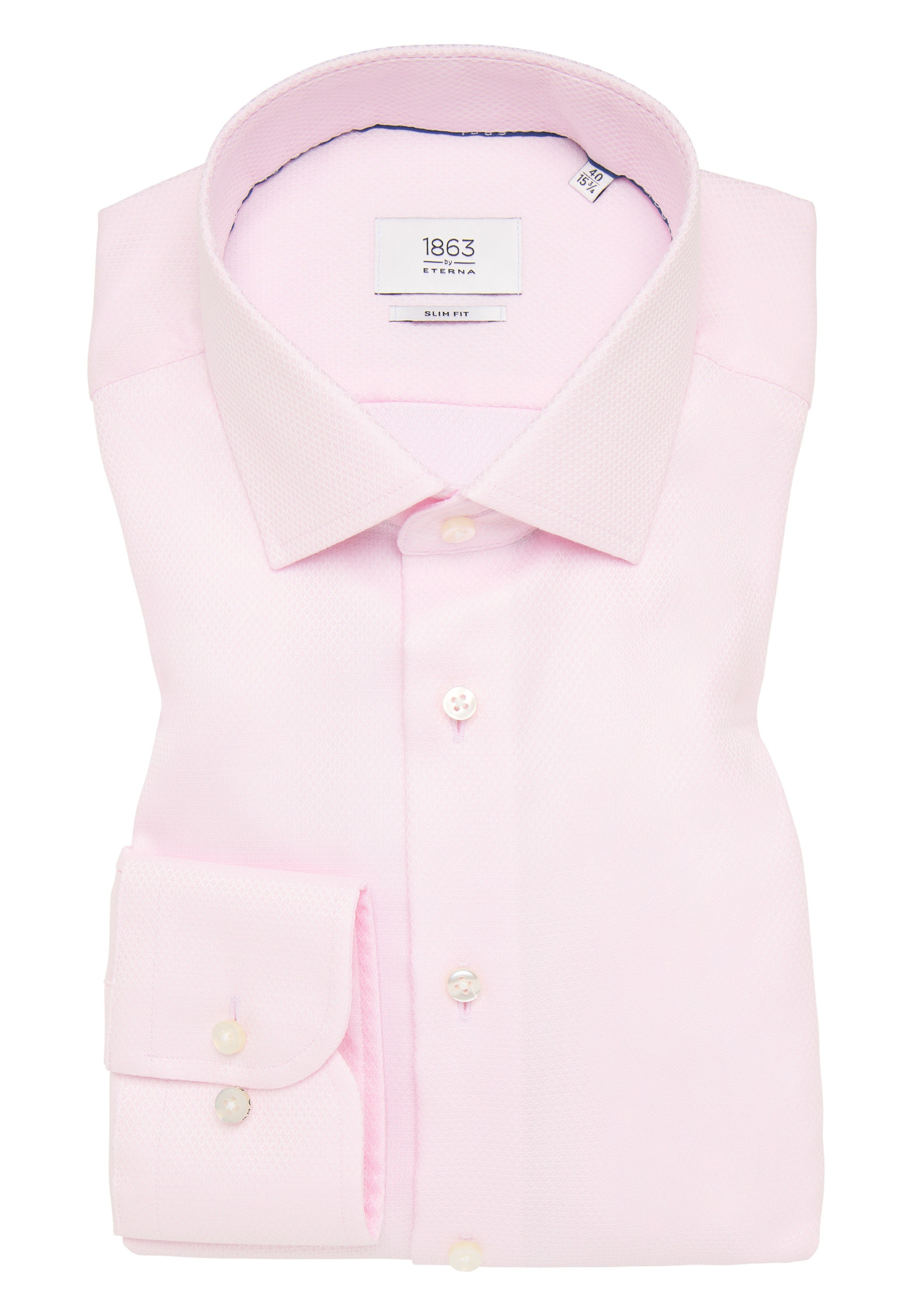 ETERNA Slim Fit Businesshemd in Pink