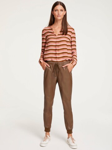 Effilé Pantalon heine en marron