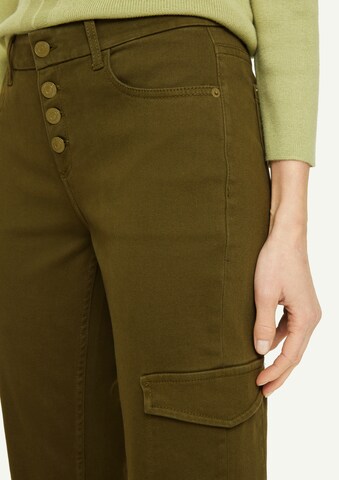 COMMA Slim fit Cargo Jeans in Green