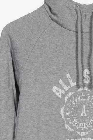 CONVERSE Sweatshirt & Zip-Up Hoodie in M in Grey