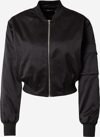 Gina Tricot Between-season jacket in Black: front