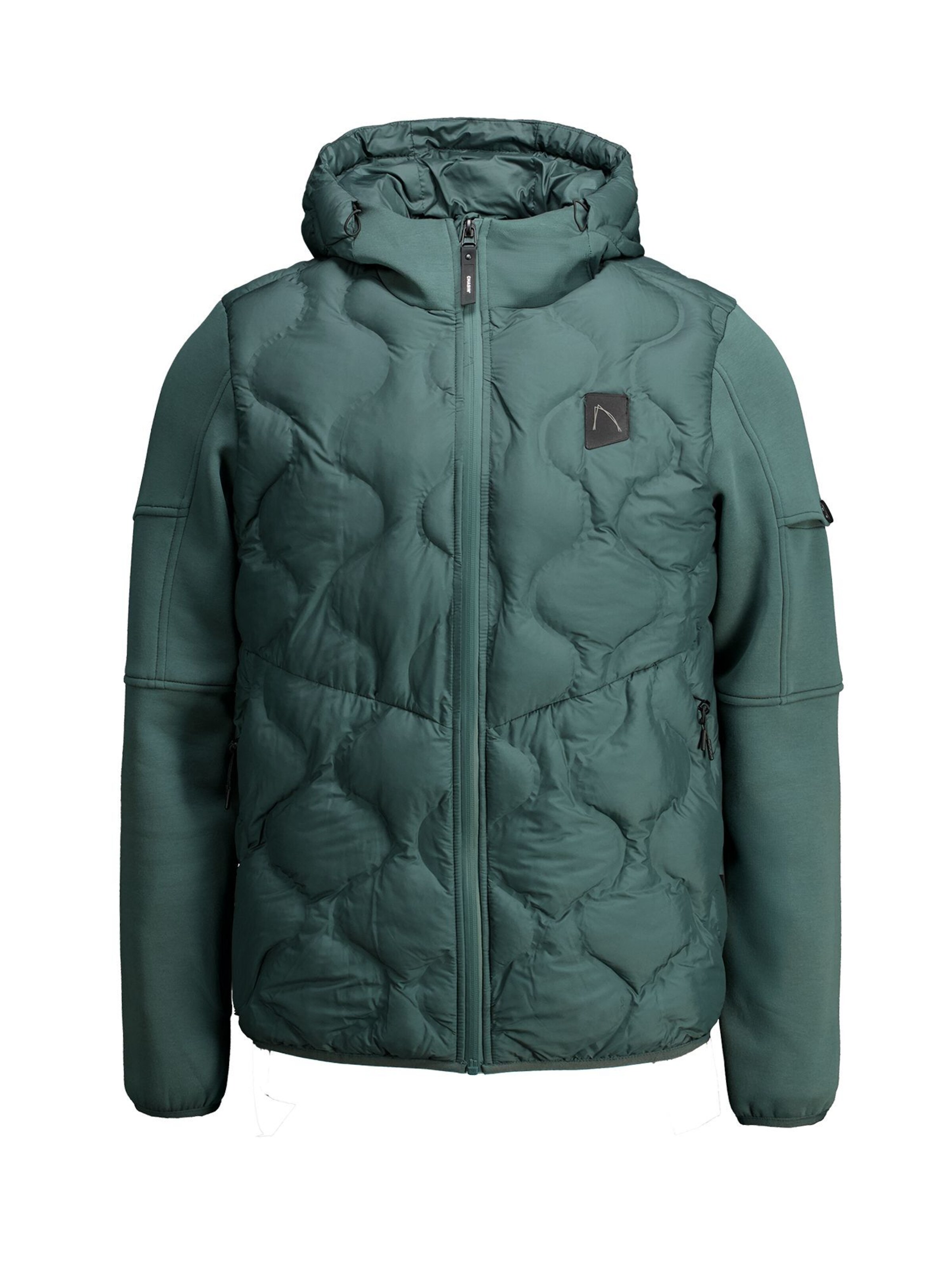 Veste outdoor 'Theos Hybrid' CHASIN' en vert : devant