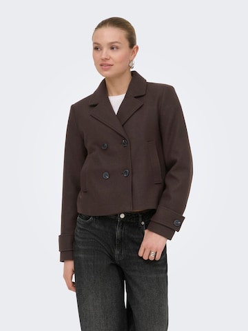 ONLY Between-seasons coat 'ONLFreja' in Brown: front