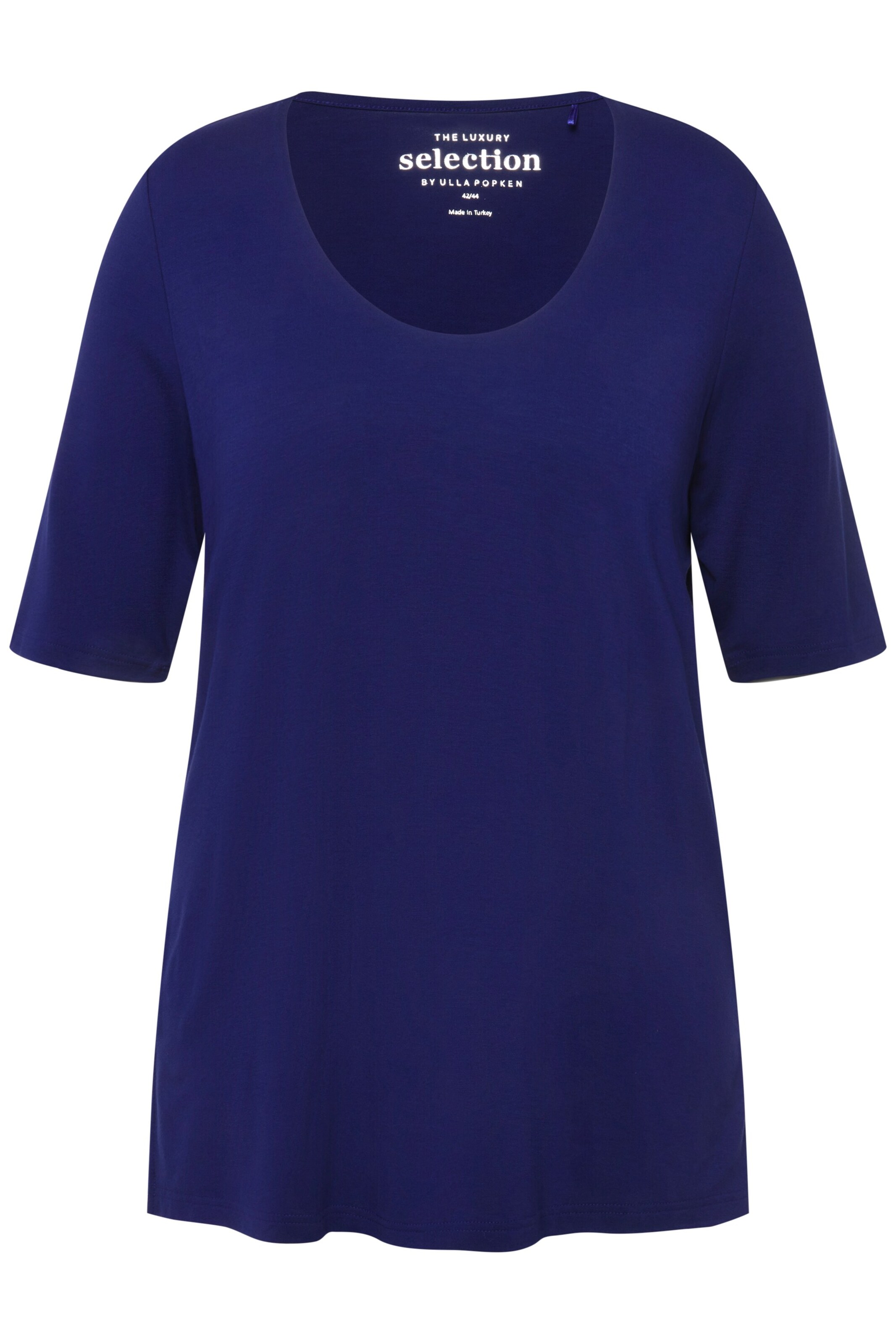 Ulla Popken Shirt in Blau: Vorderseite