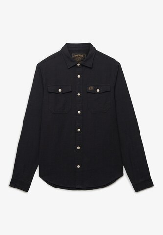 Fit confort Chemise Superdry & Co en noir