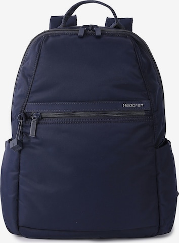 Hedgren Rucksack 'Inner City' in Blau: Vorderseite