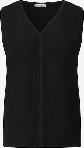 STREET ONE Top in Schwarz: Vorderseite