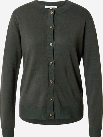 Soft Rebels Cardigan 'Marla' i grøn: forside