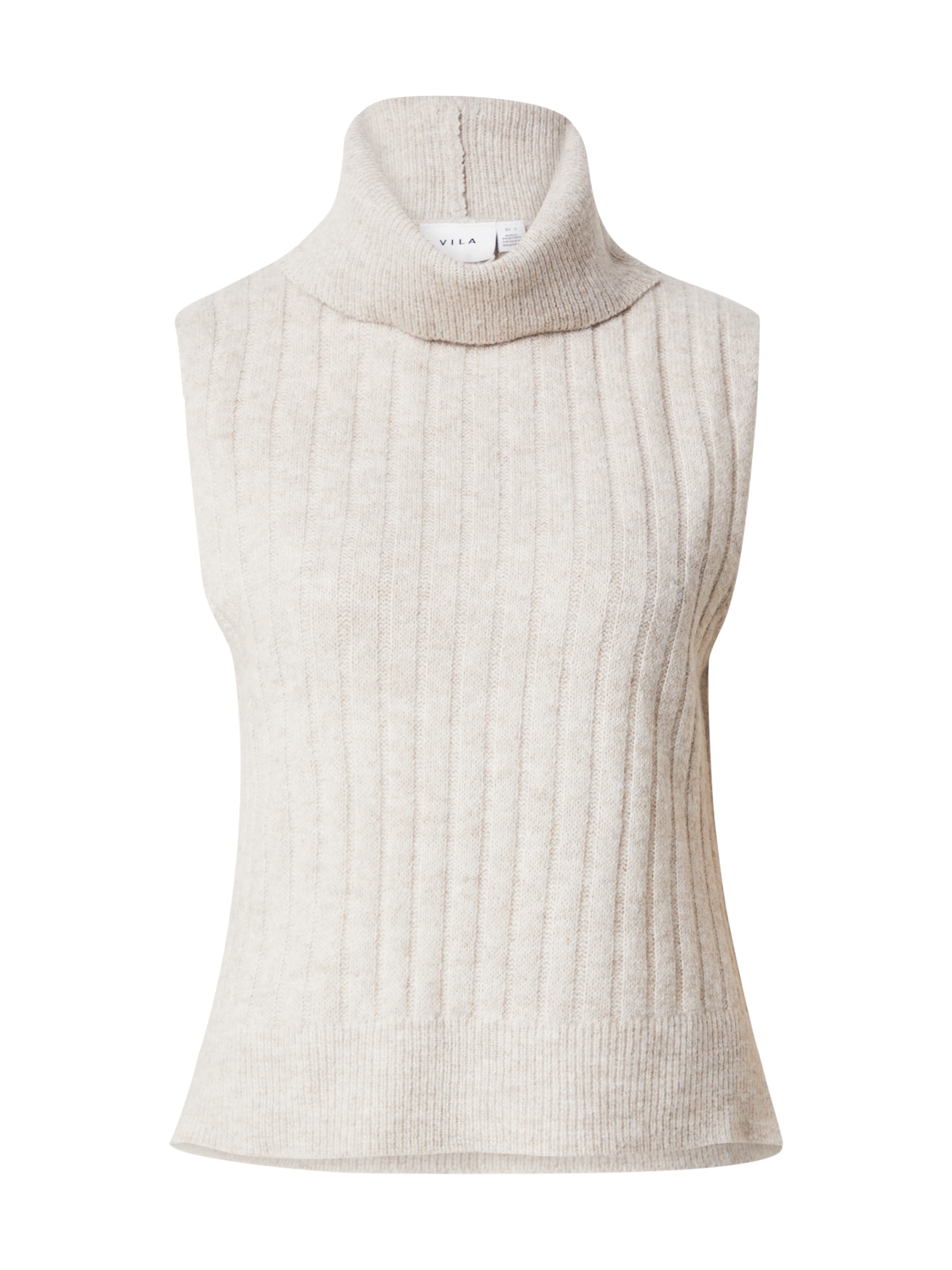 VILA - Pullover 'VIBeluna' em bege: frente