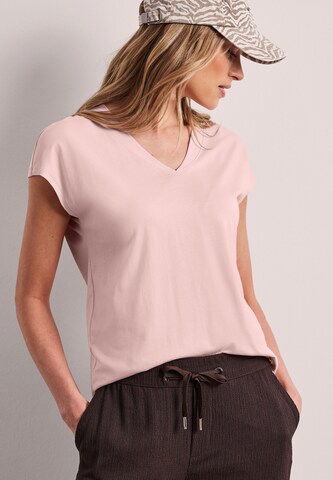 STREET ONE Shirt in Pink: front