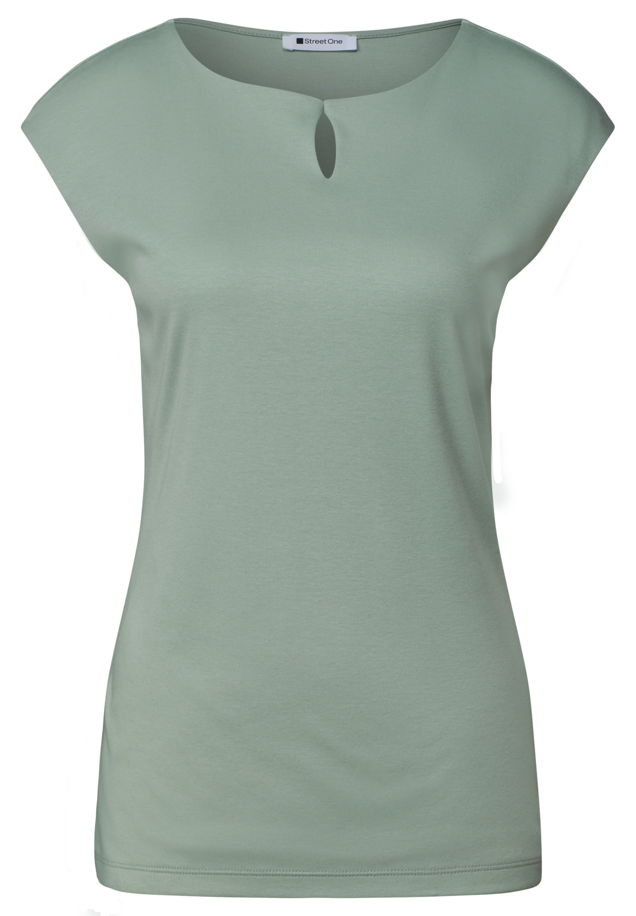 STREET ONE Shirt in Green: front