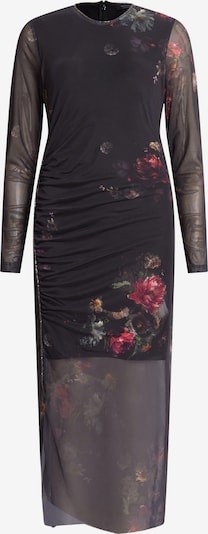 AllSaints Haljina 'NORA' u žuta / zelena / crvena / crna, Pregled proizvoda