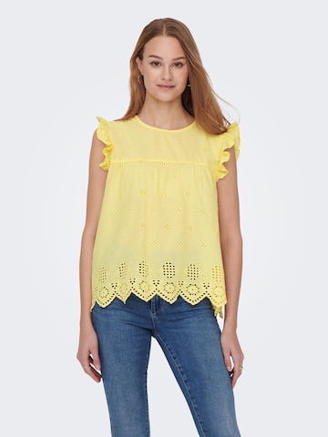 ONLY Blouse 'Oda' in Yellow: front