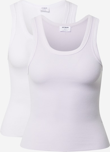 Top 'ASHER' Cotton On pe mov pastel / alb, Vizualizare produs