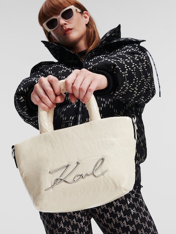 Karl Lagerfeld Handbag in Brown: front